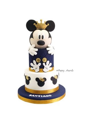 Pastel Mickey Mouse Blue