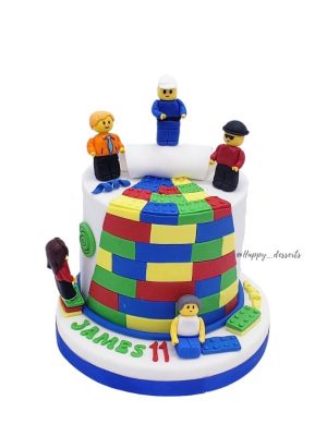 Pastel de Lego Avengers