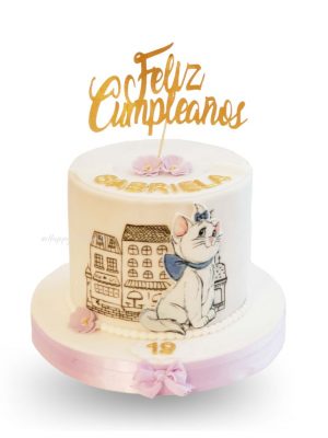 Pastel Gatita - Gabriela