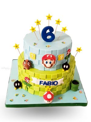 Pastel Mario Bros - Fabio