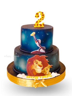 Pastel Rey León - Gustavo