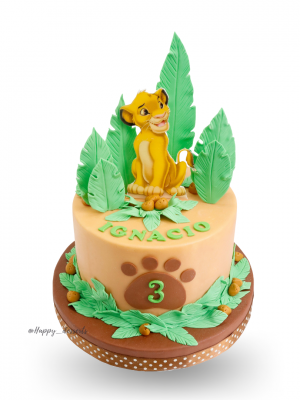 Pastel Rey León - Ignacio