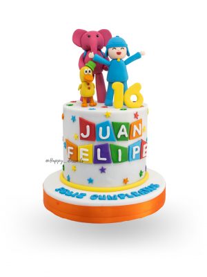 Pastel de Pocoyo