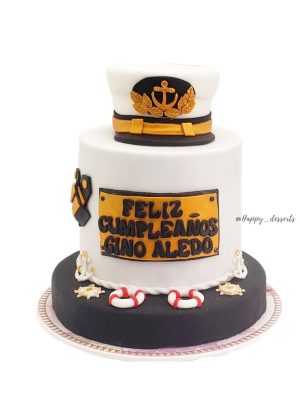 Pastel de Marina de Guerra del Perú