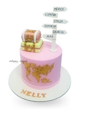 Pastel Viajero - Nelly