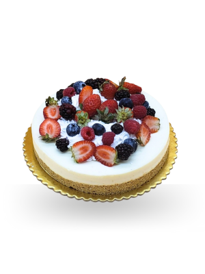 CHEESECAKE CON FRUTOS DEL BOSQUE