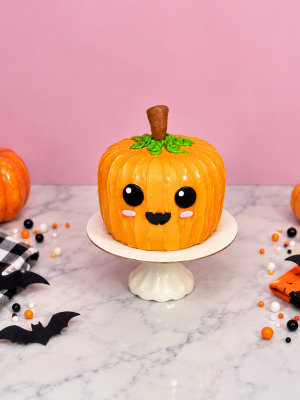 Pastelito Halloween Pumpkin Cake