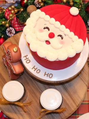 Pastel Papá Noel Tierno