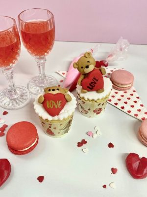 Cupcake San Valentín - (2 Cupcakes)