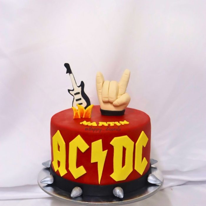Pastel AC DC - HAPPY DESSERT Pastel AC DC