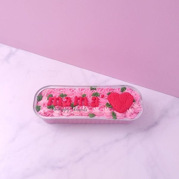 Tres Leches Barrita Corazón para Mamá - Cuchareable